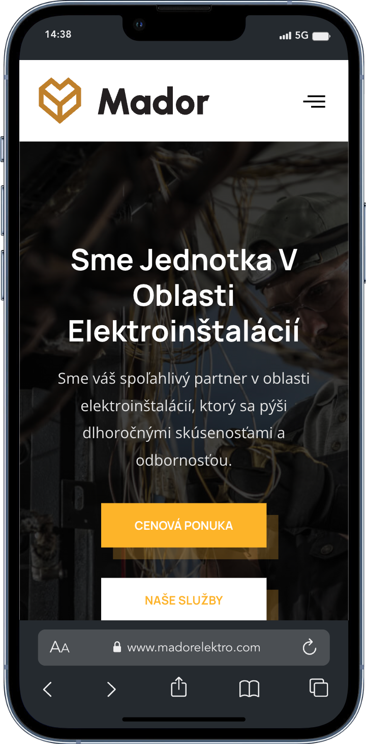 tvorba web stránok